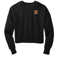 Embroidered - Women's Perfect Weight ® Fleece Cropped Crew Thumbnail