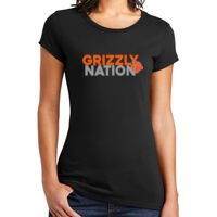 Grizzly Nation - Women's Fitted Very Important Tee ® Thumbnail