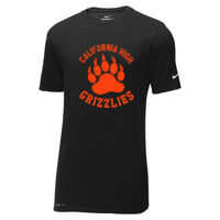 Cal High Grizzlies Paw - Dri FIT Cotton/Poly Tee Thumbnail